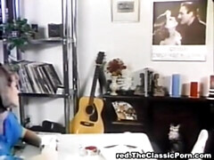 Retro busty doll fuck and suck