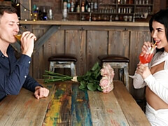 お尻, フェラチオ, バック, 異人種間, 自然山雀, ガリガリ, ティーン, オッパイの