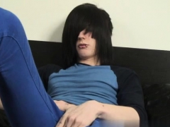 Enthousiasteling, Emo jongen, Europees, Homo, Masturbatie, Alleen