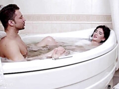 素人, お尻, 浴室, デカチン, バック, なめる, 剃毛, ティーン