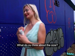 Leie, Amerikanisch, Arsch, Grosse titten, Blondine, Tschechisch, Im freien, Öffentlich