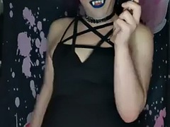 Amateur, Fetiche, Transexual, Fumando, Solo, Tetas