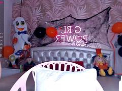 素人, 茶髪の, ディルド, ラティーナ, オナニー, 一人, ティーン, おもちゃ