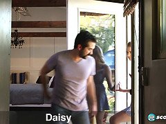 Daisy Dahl gets nailed in doggy & gets a messy facial