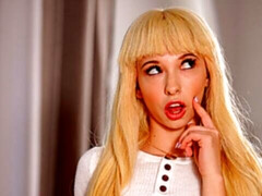 アナル, お尻, ブロンド, フェラチオ, 手コキする, オナニー, ガリガリ, ティーン