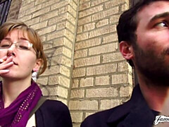 Grosser schwanz, Blasen, Brille, Handjob, Hardcore, Hotel, Realität, Dürr