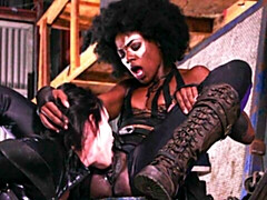 デカ尻, デカパイ, キス, レズビアン, なめる, オナニー, 淫乱熟女, 剃毛