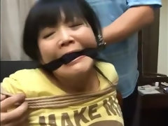 Aziatisch, Bondage discipline sadomasochisme, Pijpbeurt, Sperma in gezicht, Groepseks, Japaans, Gezichtspunt, Tiener