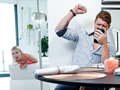 Arsch, Grosser arsch, Blondine, Blasen, Hundestellung, Hardcore, Lecken, Muschi