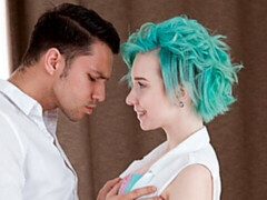 Anaal, Grote kont, Grote lul, Pijpbeurt, Natuurlijke tieten, Kort haar, Tiener, Tieten likken