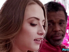 Rubia, Mamada, Universidad, Polla, Comida, Sexo duro, Hd, Interracial