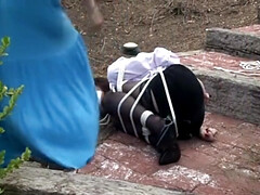 Bound Outdoors In High Heels - Ashley Renee