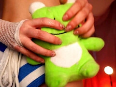 18, 素人, デカパイ, 自家製, レズビアン, オナニー, 自然山雀, ティーン