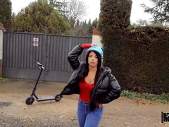 Nana, Gros seins, Plantureuse, Hd, Pigtail, Public, Chatte, Réalité