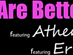 デカ尻, ブロンド, ヒール, 熟年, ハメ撮り, オマンコ, 剃毛, 三人