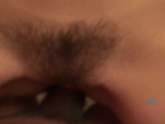 Blasen, Braunhaarige, Orgasmus, Piercing, Muschi, Rasiert, Dürr, Titten