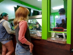 最高, お尻, フェラチオ, 顔射, フィストファック, 赤毛, オッパイの, 濡れ