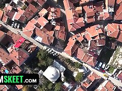 Grosse bite, Tir de sperme, Hd, Chatte, Élève, Criant, Nénés, Sous la jupe