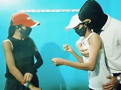 18, 素人, 彼女, インド人, 叫ぶ, 生徒, 教師, 三人