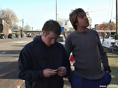 Bruinharig, Sperma shot, Handbeurt, Moeder die ik wil neuken, Trio