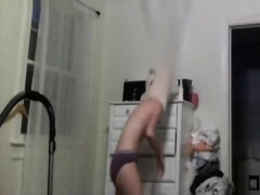 Alleen, Tiener, Tieten likken, Webcamera
