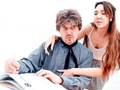 In den arsch, Grosser arsch, Grosser schwanz, Blasen, Braunhaarige, Natürlichen titten, Jungendliche (18+), Titten