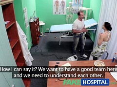 Leie, Tussi, Braunhaarige, Arzt, Europäisch, Krankenschwester, Realität, Titten