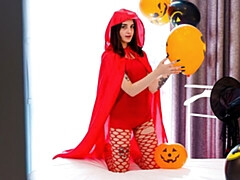 ベッドルーム, 茶髪の, オナニー, 剃毛, ガリガリ, 一人, ストッキング, ストリッピング