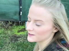 Amateur, Gros cul, Blonde, Petite amie, Petite femme, Chatte, Rasée, Nénés