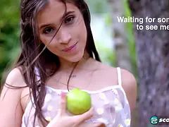 Брюнетки, Хд, Латиноамериканки, Мастурбация, Соло, Молоденькие, Сиськи, Игрушки