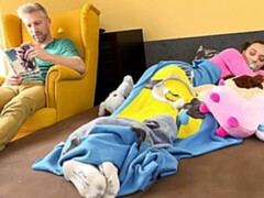 Leie, Schlafzimmer, Grosser schwanz, Blasen, Muschi, Dürr, Jungendliche (18+), Titten