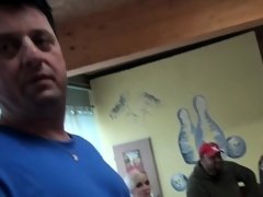 HUNT4K. Sex in a bowling place - I've got strike!