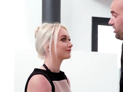 Blondine, Blasen, Hd, Absätze, Zierlich, Strümpfe, Jungendliche (18+), Titten