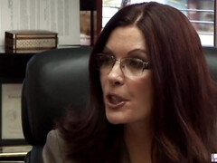 69 negenenzestig, Grote mammen, Blond, Likken, Rijpe lesbienne, Kantoor, Kut duiken, Tieten likken