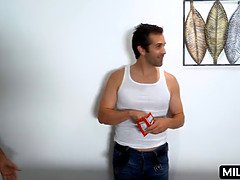 デカパイ, 茶髪の, エロ熟女, イマラチオ, 淫乱熟女, 母, オマンコ, 義母