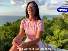18, フェラチオ, 中出し, 眼鏡, 妊娠, 公共, オッパイの, 妻