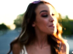 Amateur, Americano, Morena, Novia, Latina, Tetas naturales, Al aire libre, Tetas