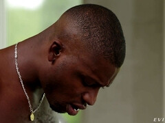 Grote lul, Zwart, Blond, Pijpbeurt, Frans, Brillen, Interraciaal