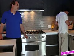 フェラチオ, 着衣女と全裸男, グループ, ハードコア, オージー, 小柄, 馬乗り, ティーン