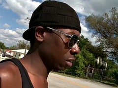 Amateur, Noire, Sucer une bite, Noir ébène, De plein air, Pov, Public, Réalité
