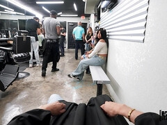 Grote kont, Pijpbeurt, Flashing, Openbaar, Plagen