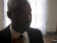 Deeper. Mistress Eliza indulges in her submissives foot fetish