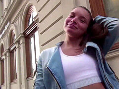 アナル, ドイツ人, 魅力的, ガリガリ, ティーン