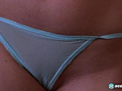 ブロンド, ディルド, Hd, 下着, オナニー, パンティ, 一人, おもちゃ