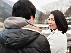 素人, デカパイ, フェラチオ, 手コキする, 日本人, 熟年, オッパイの, 妻