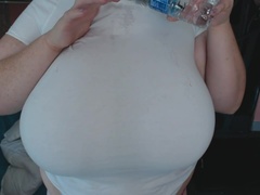 Amateur, Belle grosse femme bgf, Rondelette, Hd, Énorme, Naturelle, Solo, Mouillée