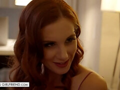 Pijpbeurt, Fetisj, Hardcore, Hd, Logement, Kut duiken, Roodharige vrouw, Kousen