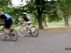 18 jaar, Bruinharig, Tsjechisch, Europees, Hd, Buiten, Gezichtspunt, Tiener