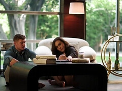 デカパイ, フェラチオ, 茶髪の, 口内発射, イく瞬間, イマラチオ, 顔射, オマンコ