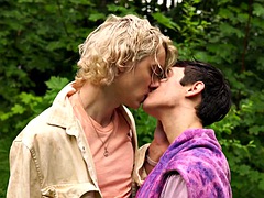 アナル, 舐める尻, デカチン, カップル, ヨーロピアン, ゲイ, ハードコア, 魅力的